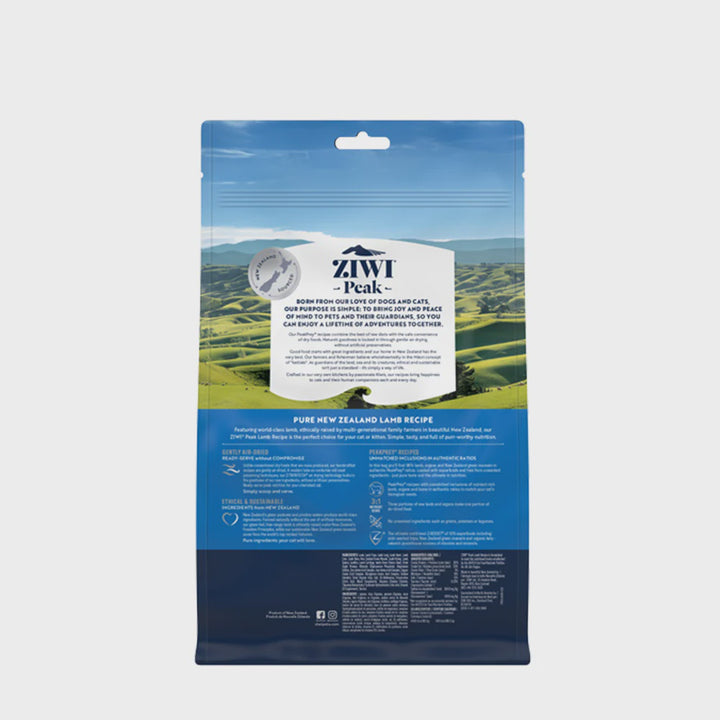 Ziwi Peak Air Dried Cat Food 400g Lamb