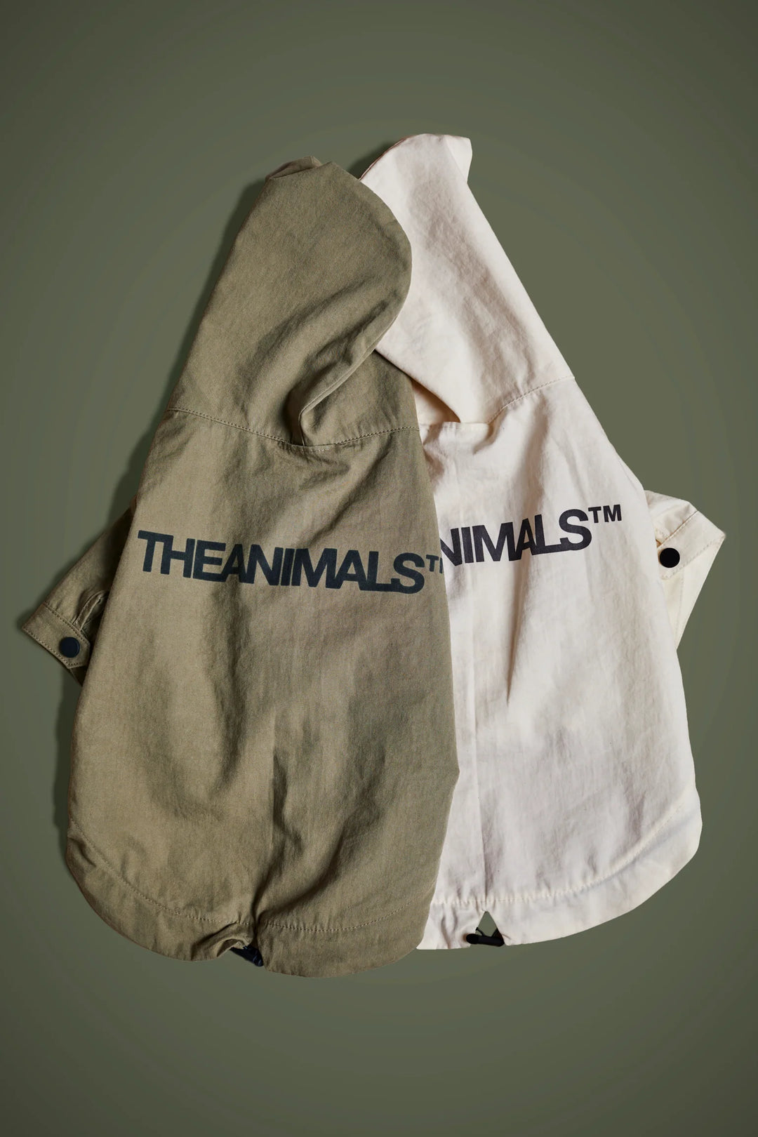 THEANIMALS. Logo Light Dog Coat. Khaki