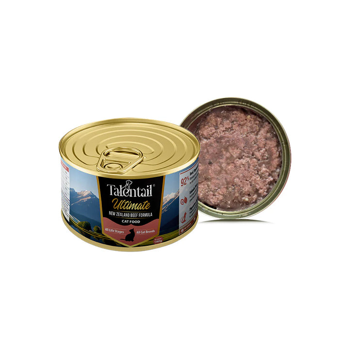 TALENTAIL Ultimate Canned Beef Cat Food. 180g