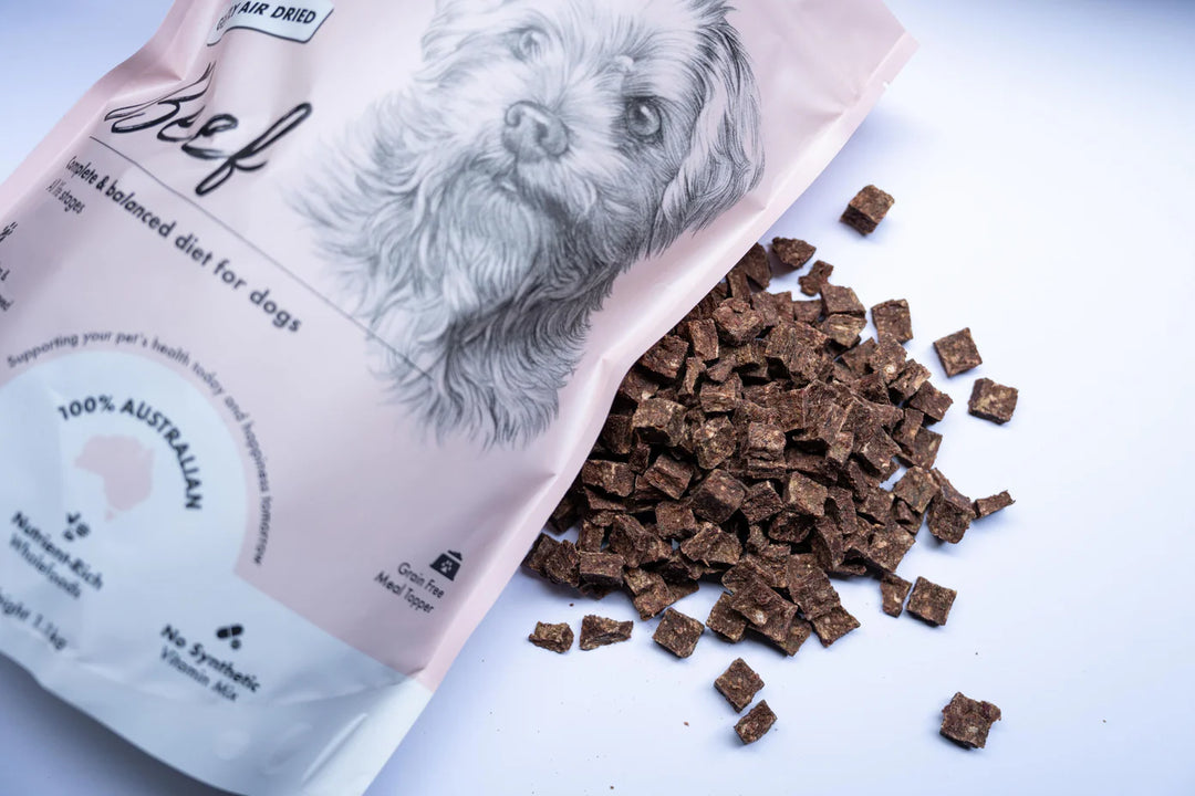 BUGSY Air-Dried Beef - Complete & Balanced Diet For Dogs