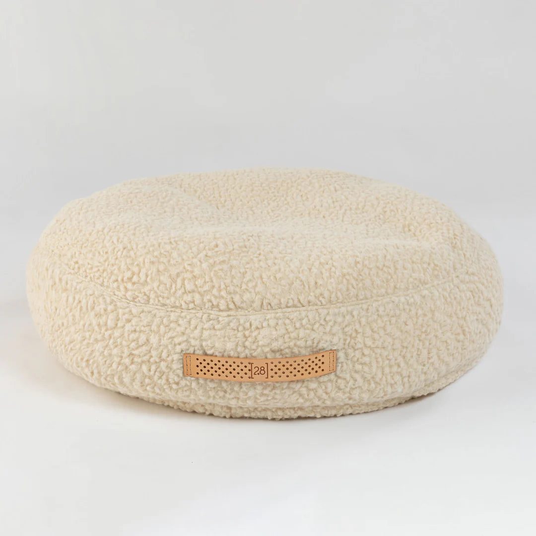 2.8 Fulvio 90cm Boucle Wool Round Bed