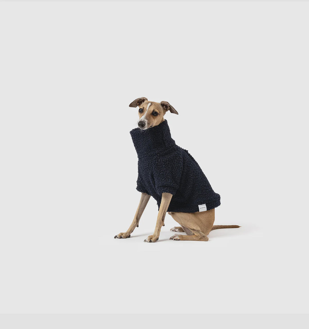 Mister Woof - Navy Teddy Jumper