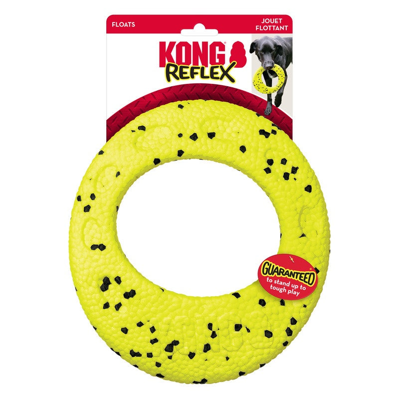 KONG Reflex Bite Defying Floating Dog Toy - Flyer