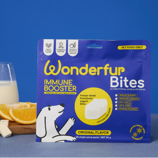 Wonderfur Bites Immune Booster for Dogs. 50G