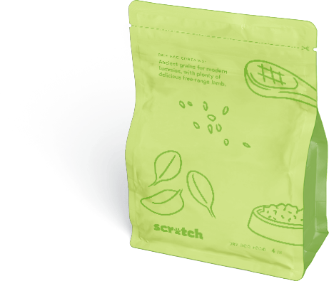 Scratch. Pasture-raised Lamb Kibble. 4kg