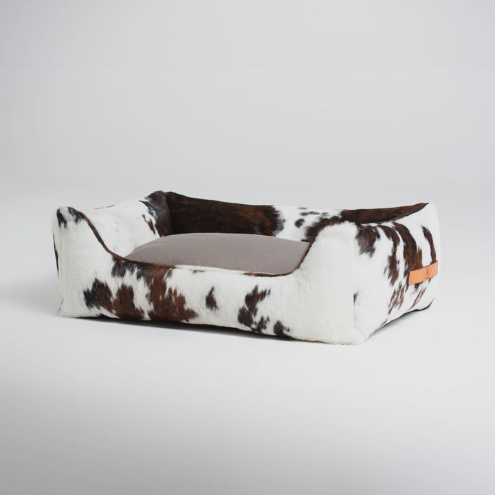 2.8. Henri  - Cowhide Dog Bed. Medium